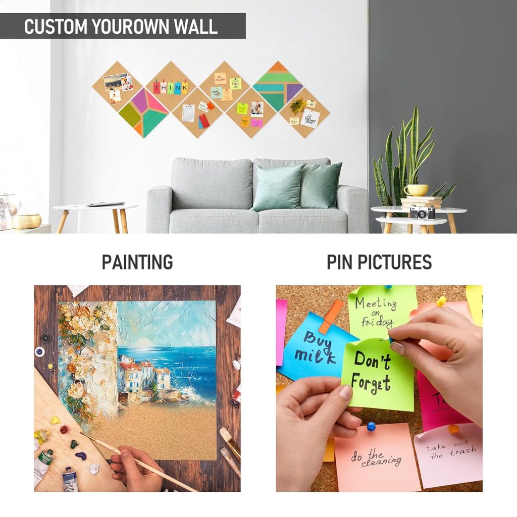 Cork Board Tiles
