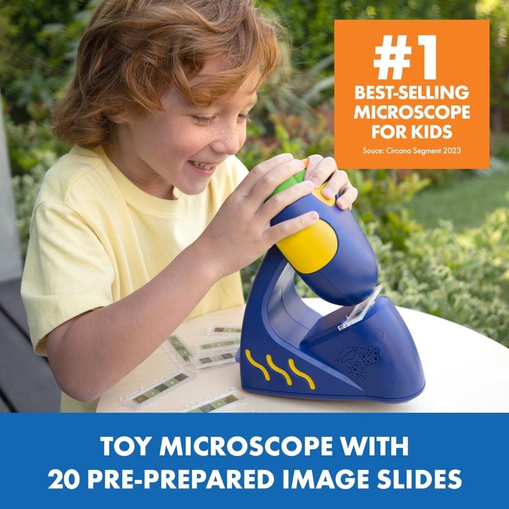 GeoSafari Jr Talking Kids Microscope
