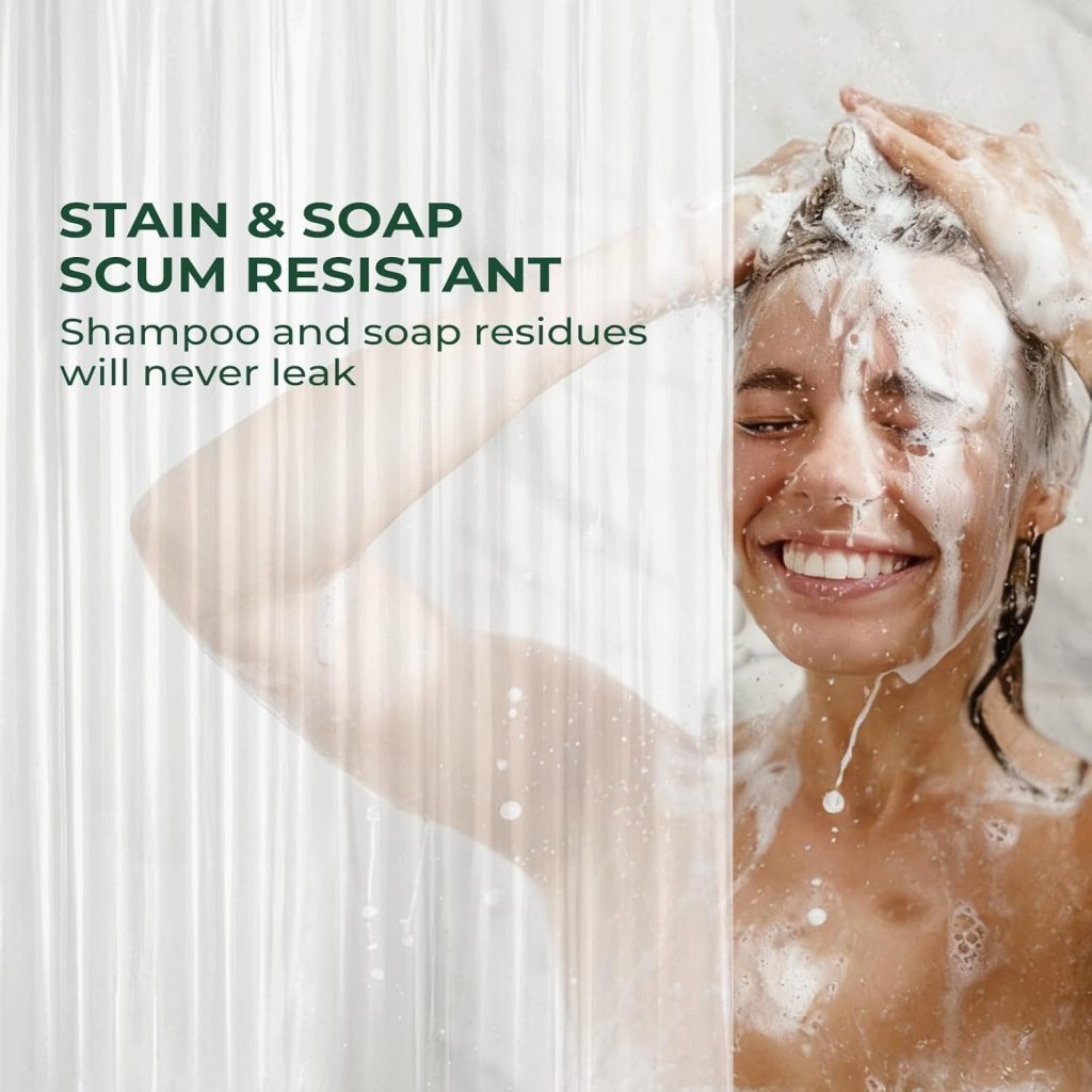 Harborest Clear Shower Curtain Liner