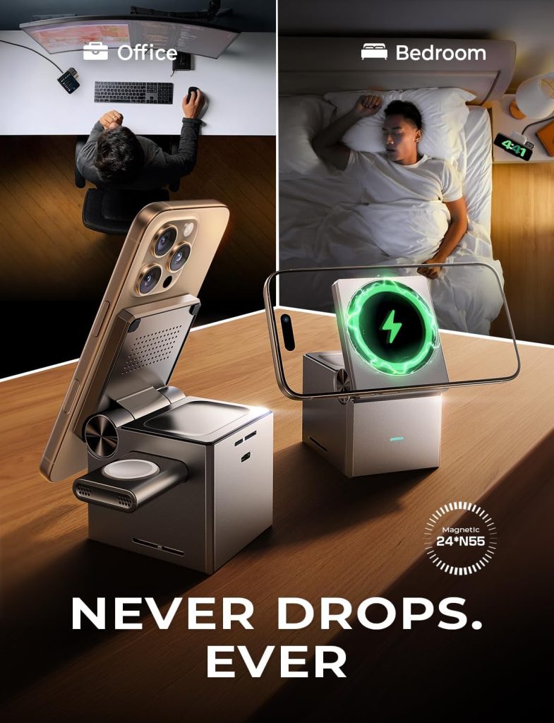 Lisen 3 in 1 Charging Station for Apple Lisen 3 in 1 Charging Station for Apple